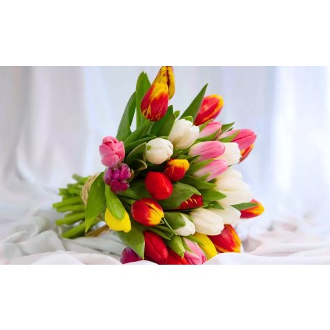 30支郁金香花束