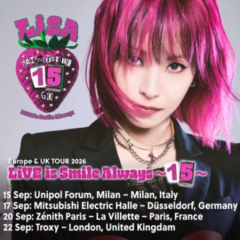 LiSA 欧洲巡演