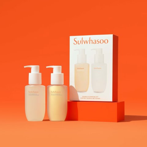 卸妆油+洁面泡沫 