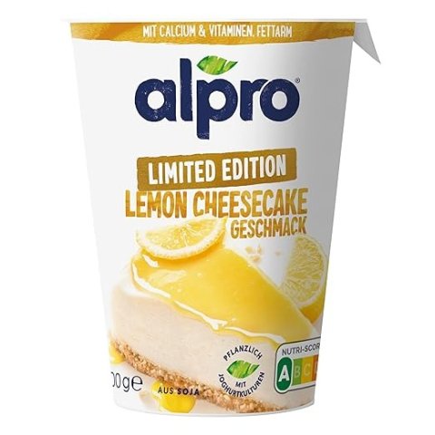 Alpro 柠檬芝士蛋糕味豆乳酸奶 400g