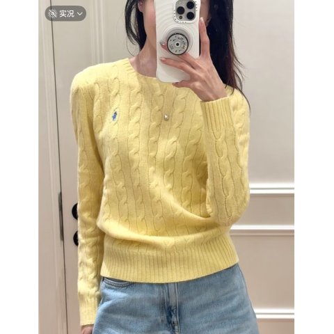 Pony 羊毛羊绒针织衫