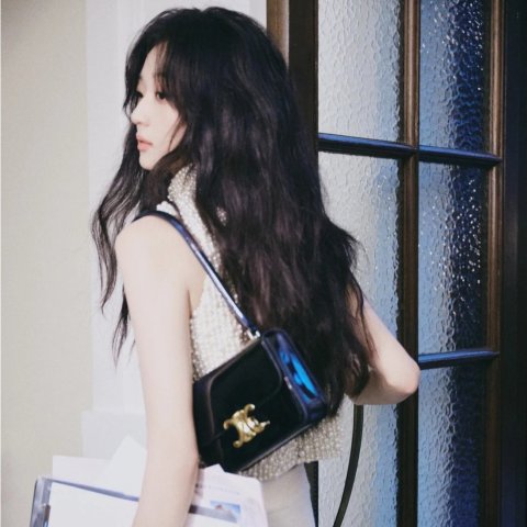 Celine@孙千同款Teen 凯旋门单肩包