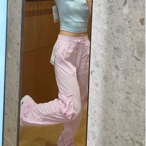 Dance Studio 休闲工装裤 中腰