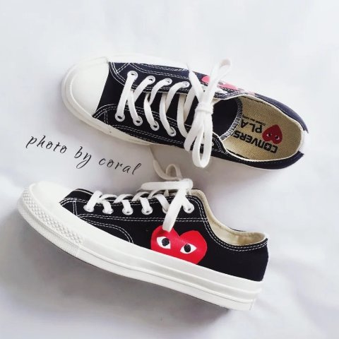 COMME DES GARCONS PLAY联名款 低帮休闲球鞋