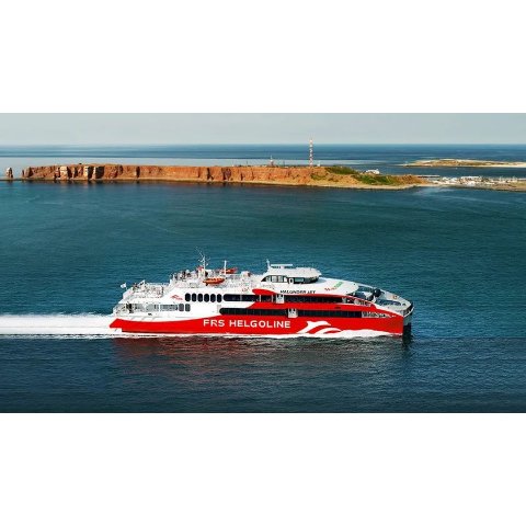 单程价，多出发！另有单日/多日往返选项>>Halunder Jet 前往赫尔戈兰岛 