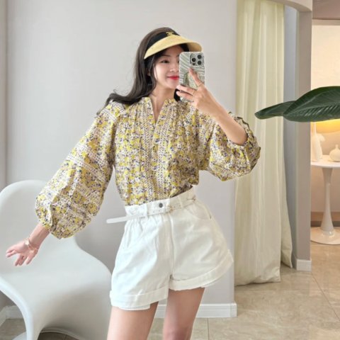 Maje碎花衬衫Maje LILIFLOWER 多色衬衫