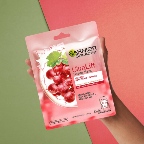 Garnier葡萄籽紧致抗老面膜