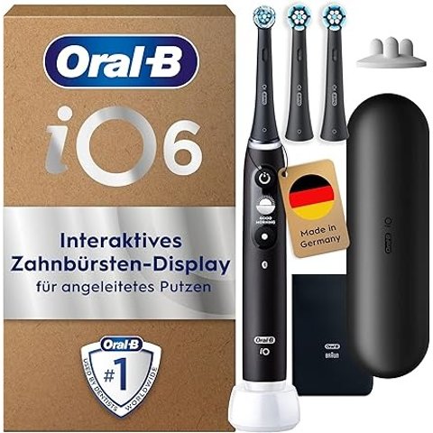 Oral-B iO6 电动牙刷 黑色套装