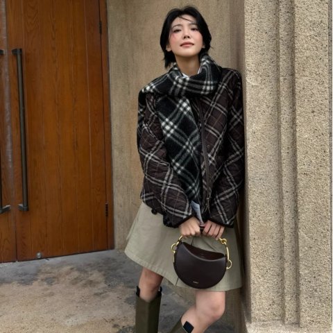 BurberryBurberry 格纹棉夹克