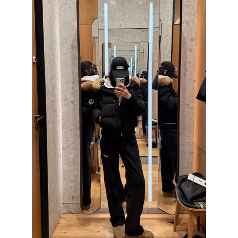 Loungeful 高腰卫裤 黑色