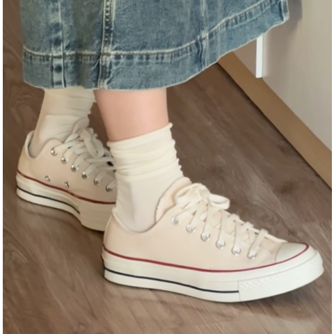 Converse低帮帆布鞋
