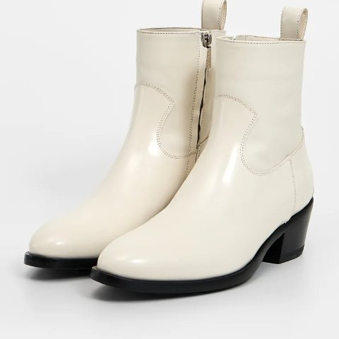 Jimmy Choo JESSE 米色短靴