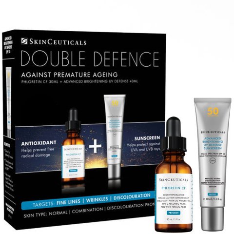 SkinCeuticals6折！2个正装！油皮淡斑冲这个！CF精华30ml+防晒30ml