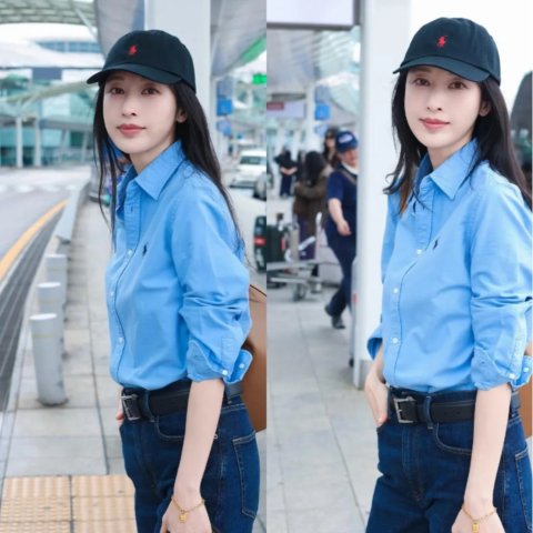  Polo衫 蓝色纯棉