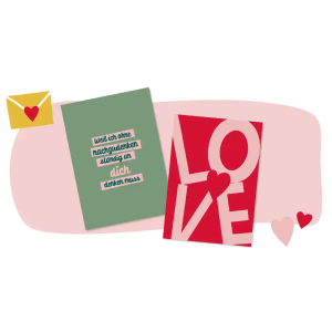 Rossmann 免费领情人节明信片！