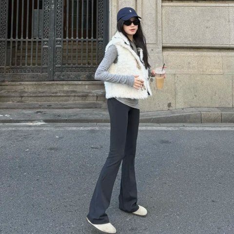 Groove Nulu 翻边喇叭裤