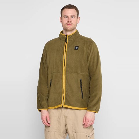 POLAR 仿羊毛外套 橄榄色