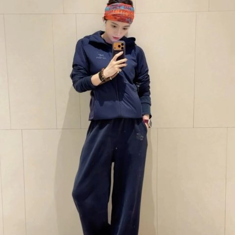 Atom 女士连帽夹克 深蓝色