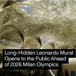 米兰冬奥隐藏王炸：爬上6米脚手架，近距离看达芬奇真迹修复现场！