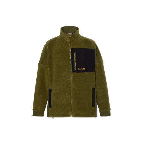 Polartec MIX MEDIA抓绒夹克 橄榄色