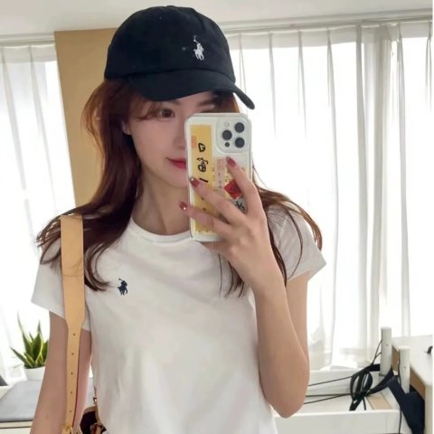 Polo Ralph LaurenClassic-Fit 白色棉T恤