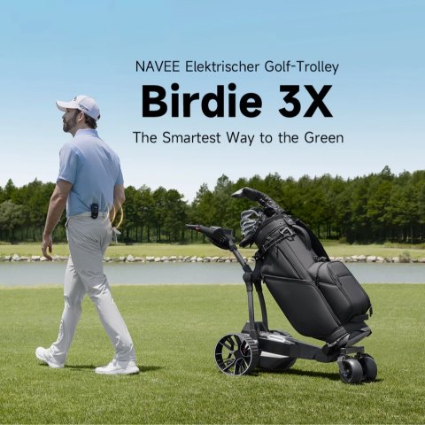 NAVEE Birdie 3X 电动高尔夫球车