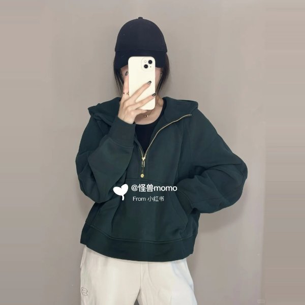 Scuba半拉链卫衣