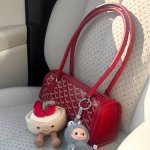 新品！Goyard 新款Bonbonnière法棍包 红色好绝