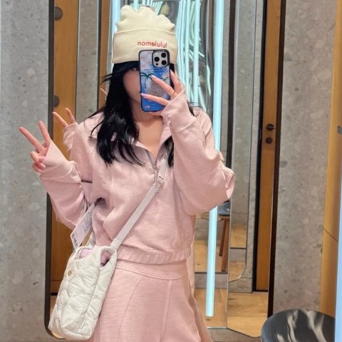 Scuba 华夫格高领卫衣