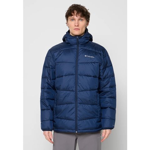 Columbia防水连帽羽绒服