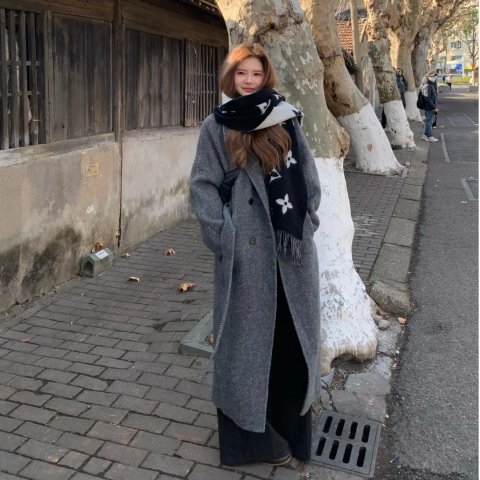 Madame 羊绒羊毛大衣