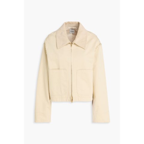 棉斜纹装饰夹克