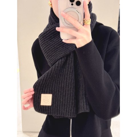 羊绒围巾 碳灰色