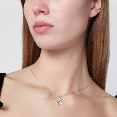 Orb 水晶吊坠项链