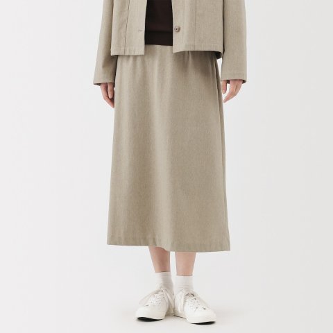 MujiXS-L码暂全！弹力半身裙