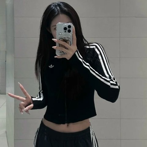 Adicolor 三道杠罗纹夹克