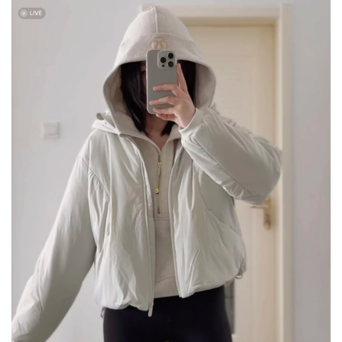 Insulated 全拉链连帽卫衣