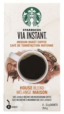 Starbucks®速溶咖啡 House Blend 8包