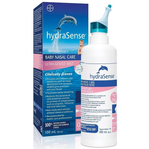 HydraSense 婴儿专用洗鼻生理盐水喷雾 100ml