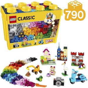 LEGO 经典创意大号积木盒10698 4-99岁 790件 附拼砌说明书