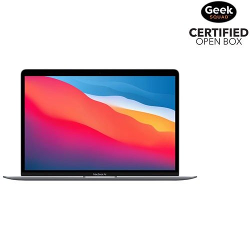 Open Box - Apple MacBook Air 13.3" w/ Touch ID (2020) - Space Grey (Apple M1 Chip/256GB SSD/8GB RAM 