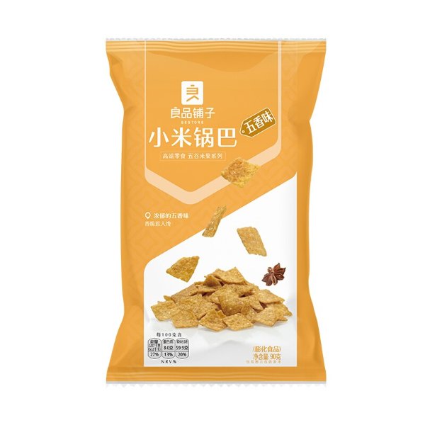 良品铺子 小米锅巴五香味 90g