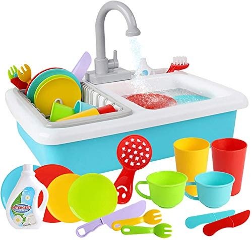 厨房水槽玩具-自来水洗碗玩具