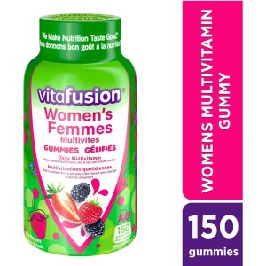Vitafusion 女性16种复合维生素软糖 150颗 能吃两个半月