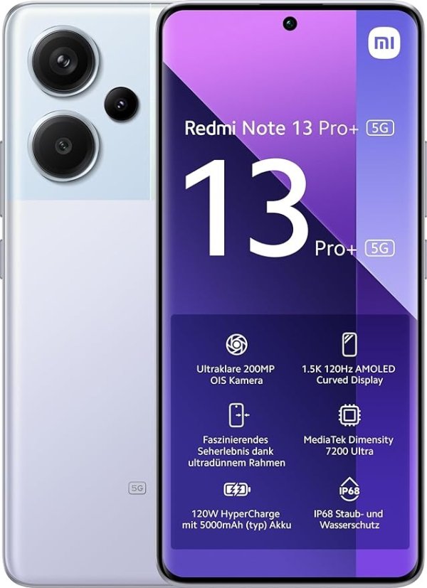Redmi Note 13 Pro+ 5G 2.8GHz 8GB + 256GB 手机