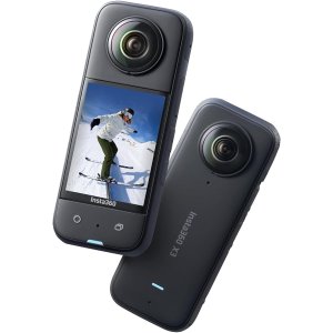Insta360X3 全景运动相机, 双1/2英寸 4800万像素 5.7K拍摄