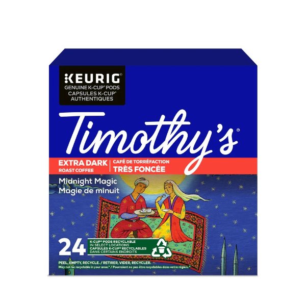 Timothy's 午夜魔力深度烘焙咖啡24杯 K杯