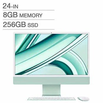 24 in. iMac（M3 Chip, 8 GB RAM, 256 GB SSD）
