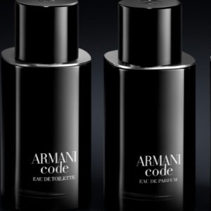 免费中性香来一个！Armani阿玛尼全新Code香水 快来参与！