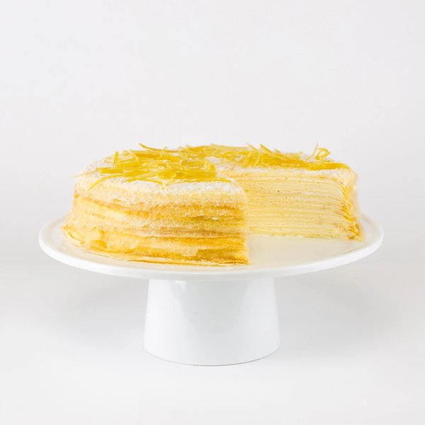 柠檬千层蛋糕